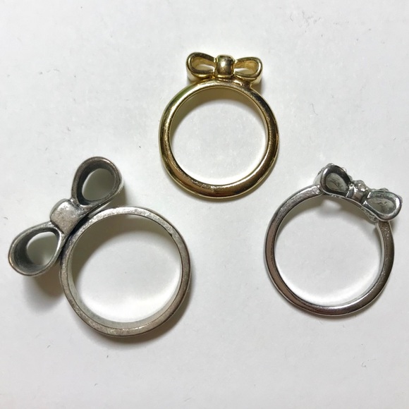 Forever 21 Bow Rings Bundle - Picture 3 of 6